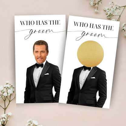 Who Has The Groom Bridal Scratch Off Game