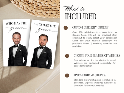 Who Has The Groom Bridal Scratch Off Game