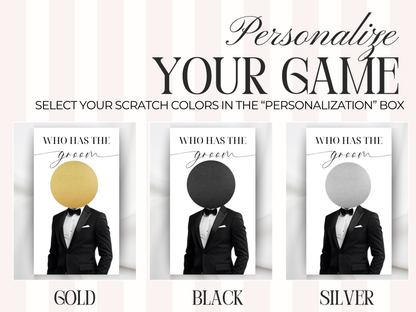 Who Has The Groom Bridal Scratch Off Game