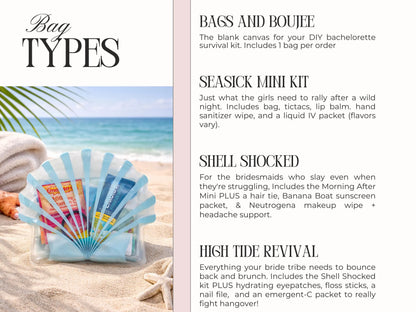 Seashell Hangover Wellness Kit