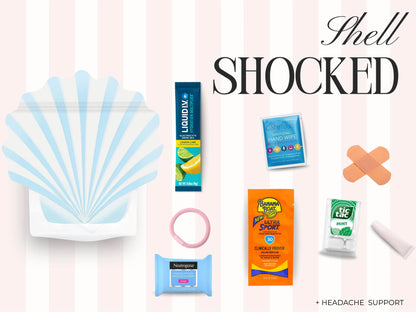 Seashell Hangover Wellness Kit